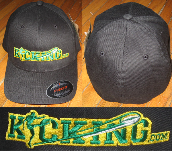 Hat - Black Organic Yupoong Flexfit 